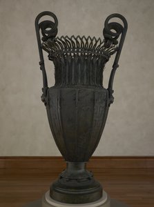 Vase, 1889 (bronze og kobber)